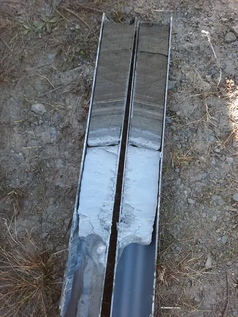 The bottom 61cm of the sediment core 2